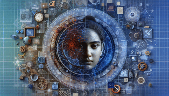 Supplements for Hormonal Balance: A stressed individual surrounded by symbols of a fast-paced life, illustrating cortisol spikes and hormonal imbalance.
