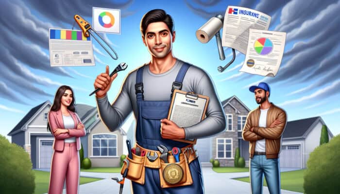 A qualified plumber showcasing expertise and positive customer feedback in Mission.