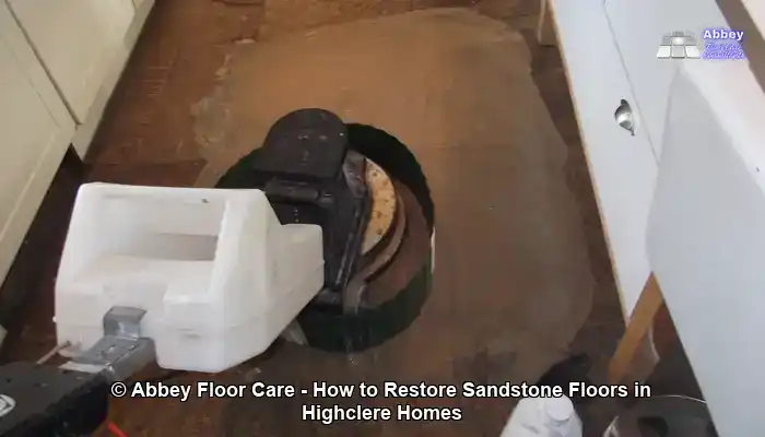Restoration of Sandstone Floors in Highclere Homes Made Easy