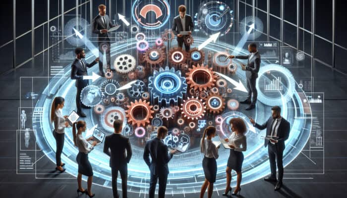 Feedback Loops Boost Scaled Operations of Human VAs