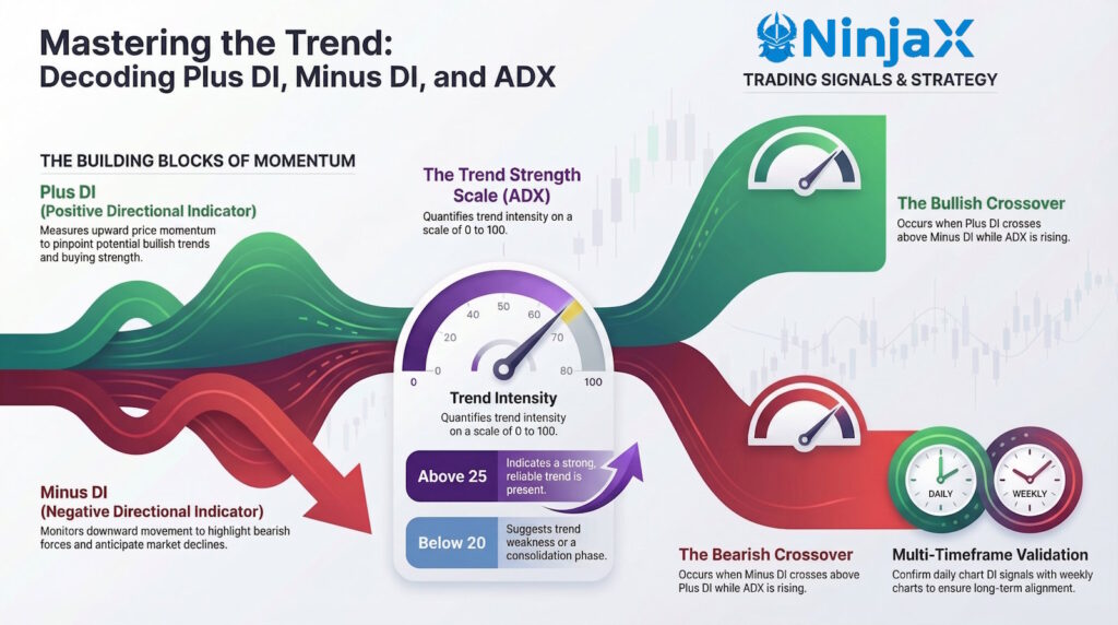 Plus DI and Minus DI: Unlocking ADX Trend Insights