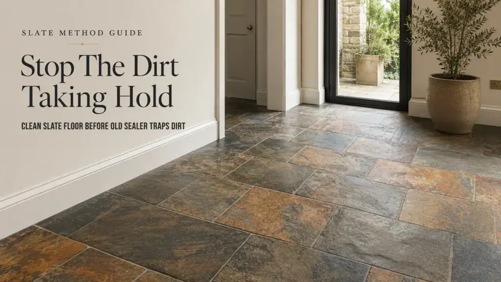 Clean Slate Floor: Stop Dirt Accumulation Beneath Sealer