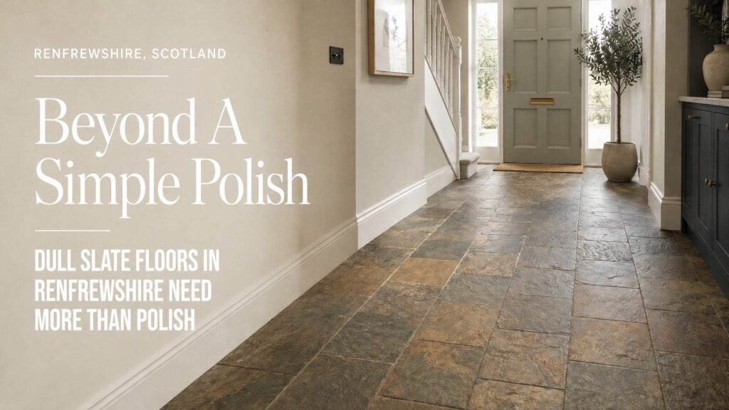 Slate Floors in Renfrewshire: Elevate Beyond Basic Care