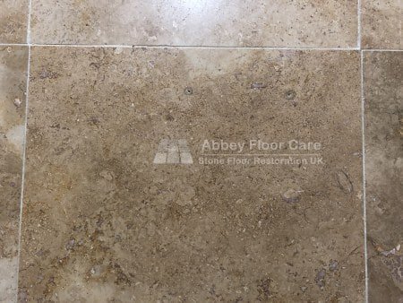 Travertine Polishing Services for Dull Floors in Gloucester